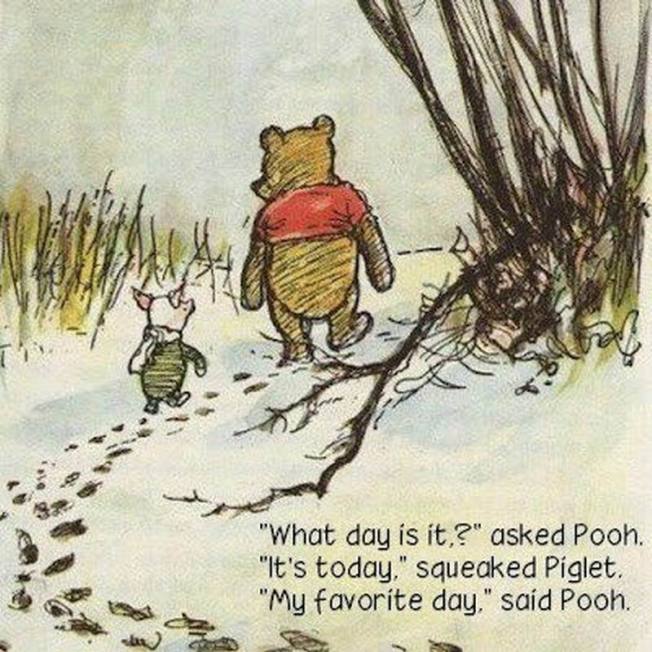 Winnie-The-Pooh Wisdom - In The Moment